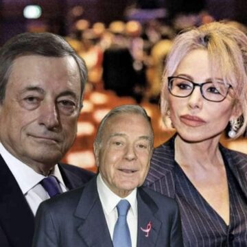 Marina, Super Mario, Piersilvio, Giorgia convitato di pietra